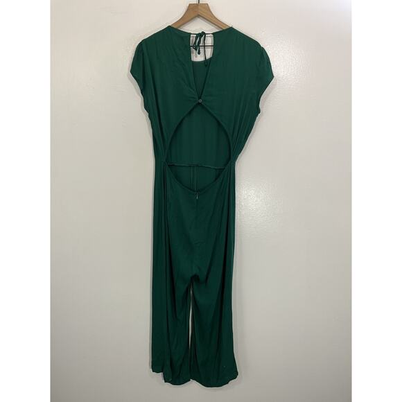 Reformation Mayer Jumpsuit 12P Petite Romper Boho Minimalist Scandi Quiet Luxury - Picture 2 of 16